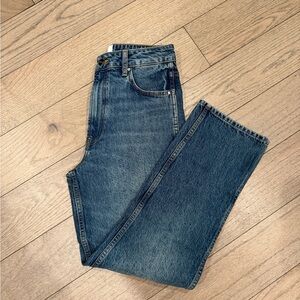 Anine Bing Deep Blue Straight Jeans - 27